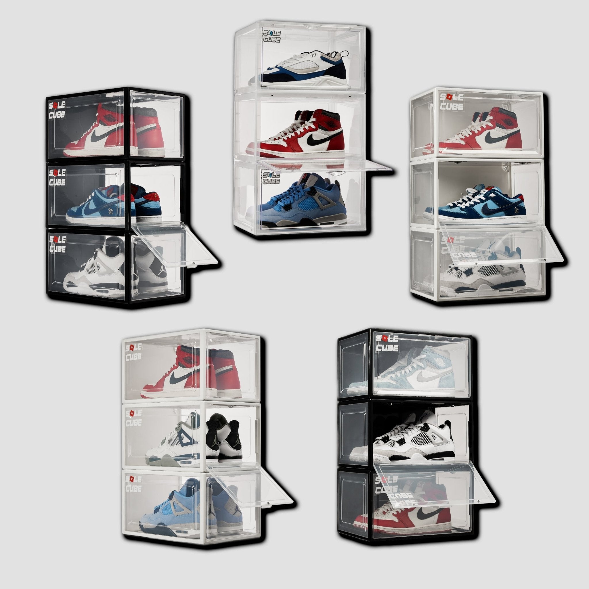 SoleCube Stackable Shoe Display Box - SoleCube